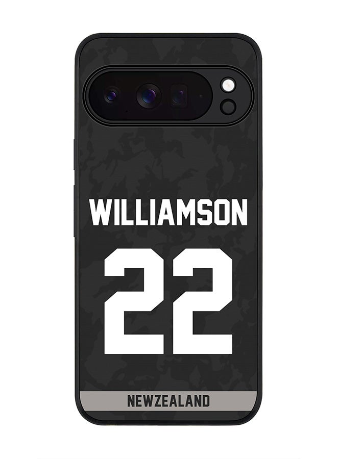 Stylizedd For Google Pixel 10 Pro XL Case,Slim fit Camera Protection, Shockproof Thin Phone cover  - New Zealand Kane Williamson, Jersey No 22 - Image 1